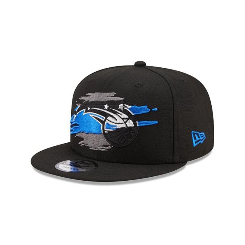 NBA Orlando Magic Logo Tear 9Fifty Snapback (QBV4380) - Black New Era Caps